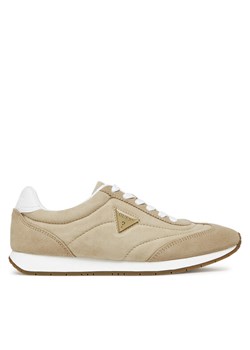 Sneakersy Guess FLJJO2 LEA12 Beżowy ze sklepu eobuwie.pl w kategorii Buty sportowe damskie - zdjęcie 182041904