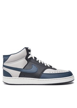 Sneakersy Nike Court Vision Mid Nn DN3577 004 Granatowy ze sklepu eobuwie.pl w kategorii Buty sportowe męskie - zdjęcie 182041911