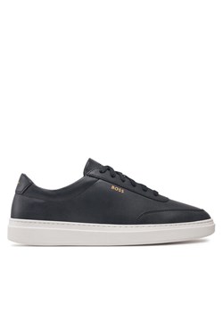 Sneakersy BOSS Kieran 50536504 Czarny ze sklepu eobuwie.pl w kategorii Buty sportowe męskie - zdjęcie 182041972