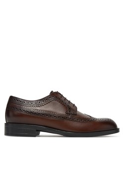 Półbuty BOSS 50543423 Brązowy - id: 0000305427427 - marki BOSS HUGO BOSS - 182042001 Półbuty BOSS 50543423 Brązowy ze sklepu eobuwie.pl w kategorii Buty eleganckie męskie - zdjęcie 182042001