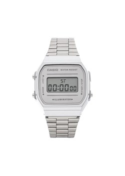 Zegarek Casio Vintage A168WEM-7EF Srebrny ze sklepu eobuwie.pl w kategorii Zegarki - zdjęcie 182042262