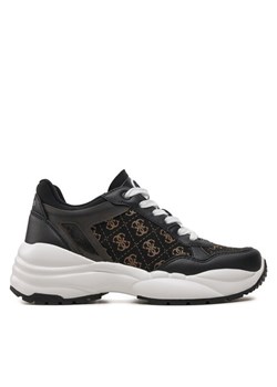 Sneakersy Guess Samra2 FLTSM2 FAL12 Czarny ze sklepu eobuwie.pl w kategorii Buty sportowe damskie - zdjęcie 182042263