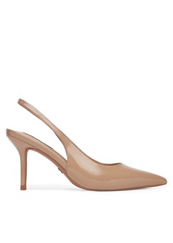 Sandały Nine West SX005-01 Beżowy ze sklepu eobuwie.pl w kategorii Czółenka - zdjęcie 182042403