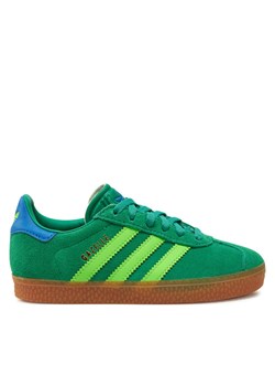 Sneakersy adidas Gazelle Shoes Kids JP7132 Zielony ze sklepu eobuwie.pl w kategorii Buty sportowe dziecięce - zdjęcie 182042423