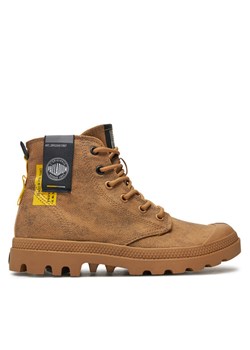 Trapery Palladium Pampa Surplus 74389-291-M Brązowy ze sklepu eobuwie.pl w kategorii Workery damskie - zdjęcie 182042450