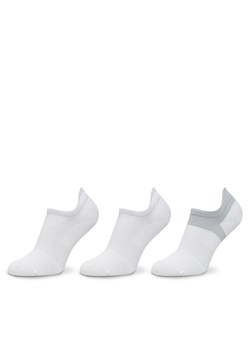 Zestaw 3 par niskich skarpet unisex Under Armour UA ArmourDry® Run 1386237 Biały ze sklepu eobuwie.pl w kategorii Skarpetki damskie - zdjęcie 182042622