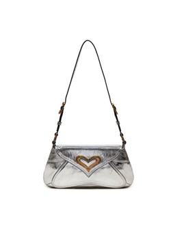 Torebka Pinko 520 Shoulder Cllassic Fl AI 24-25 PLTT 103763 A1VB Srebrny ze sklepu eobuwie.pl w kategorii Torebki damskie - zdjęcie 182042633