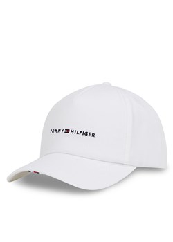 Czapka z daszkiem Tommy Hilfiger Th Foundation Soft 6 Panel Cap AM0AM13162 Biały ze sklepu eobuwie.pl w kategorii Czapki z daszkiem męskie - zdjęcie 182042810