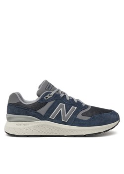 Sneakersy New Balance Walking 880 MW880CB6 Granatowy ze sklepu eobuwie.pl w kategorii Buty sportowe męskie - zdjęcie 182042872