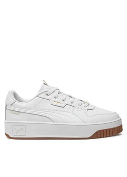 Sneakersy Puma Carina Street Lux 397487-01 Biały ze sklepu eobuwie.pl w kategorii Buty sportowe damskie - zdjęcie 182042963