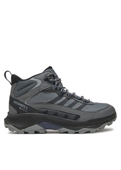 Trekkingi Merrell Speed Strike 2 Mid Gtx GORE-TEX J037821 Szary ze sklepu eobuwie.pl w kategorii Buty trekkingowe męskie - zdjęcie 182043224