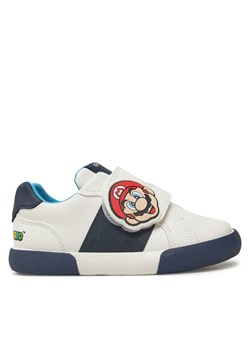 Sneakersy Geox B Gisli B551NC 000BC C0899 S Biały ze sklepu eobuwie.pl w kategorii Buty sportowe dziecięce - zdjęcie 182043272