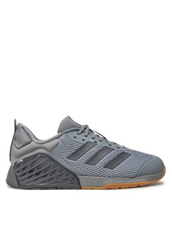 Buty na siłownię adidas Dropset 3 ID8627 Szary ze sklepu eobuwie.pl w kategorii Buty sportowe męskie - zdjęcie 182043430