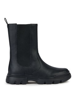 Botki Geox J Junette Girl J36HVE 0BCNH C9999 S Czarny ze sklepu eobuwie.pl w kategorii Buty zimowe dziecięce - zdjęcie 182043743
