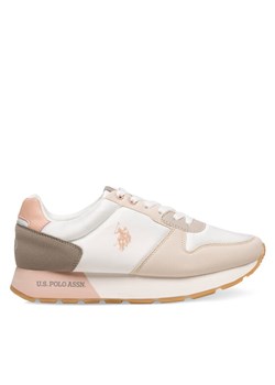 Sneakersy U.S. Polo Assn. KITTY002A Biały ze sklepu eobuwie.pl w kategorii Buty sportowe damskie - zdjęcie 182043813