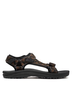 Sandały Jack Wolfskin Wave Breaker 4052011 Brązowy ze sklepu eobuwie.pl w kategorii Sandały męskie - zdjęcie 182044011