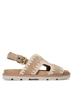 Sandały Mou Low bio sandal MU.SW631006A Różowy ze sklepu eobuwie.pl w kategorii Sandały damskie - zdjęcie 182044064