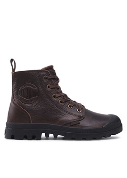 Trapery Palladium Pampa Zip Lth Ess 76888-248-M Brązowy ze sklepu eobuwie.pl w kategorii Buty zimowe męskie - zdjęcie 182044360