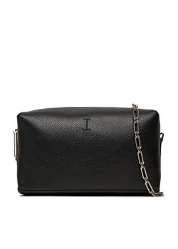 Torebka Calvin Klein Ck Plaque Camera Bag K60K612788 Czarny ze sklepu eobuwie.pl w kategorii Listonoszki - zdjęcie 182044560