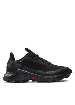 Buty do biegania Salomon Alphacross 5 Gore-Tex L47310900 Czarny ze sklepu eobuwie.pl w kategorii Buty sportowe damskie - zdjęcie 182044582