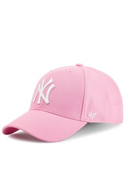 Czapka z daszkiem 47 Brand New York Yankees B-MVPSP17WBP-RS Różowy ze sklepu eobuwie.pl w kategorii Czapki z daszkiem damskie - zdjęcie 182044634