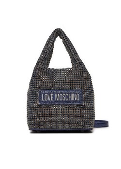 Torebka LOVE MOSCHINO JC4044PP1LLP176A Granatowy ze sklepu eobuwie.pl w kategorii Torebki damskie - zdjęcie 182044811