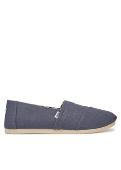 Półbuty Toms Alpargata Classic 10021894 Niebieski ze sklepu eobuwie.pl w kategorii Półbuty męskie - zdjęcie 182044860