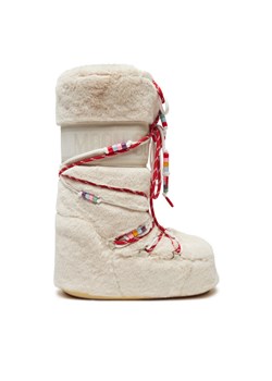 Śniegowce Moon Boot 80D1408990 Beżowy ze sklepu eobuwie.pl w kategorii Śniegowce damskie - zdjęcie 182045050