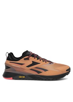 Sneakersy Reebok 100033321-W Brązowy ze sklepu eobuwie.pl w kategorii Buty sportowe damskie - zdjęcie 182045102