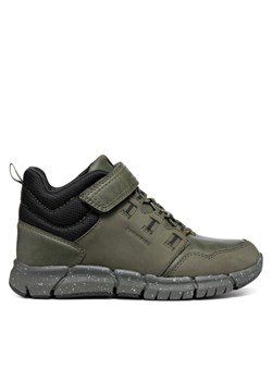 Trzewiki Geox J Flexyper Boy B Abx J949XA 032FU C0450 S Zielony ze sklepu eobuwie.pl w kategorii Buty zimowe dziecięce - zdjęcie 182045240
