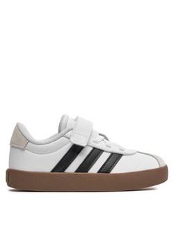 Sneakersy adidas Vl Court 3.0 El C ID9155 Biały ze sklepu eobuwie.pl w kategorii Trampki dziecięce - zdjęcie 182045292