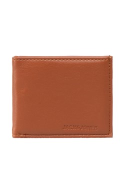 Mały Portfel Męski Jack&Jones Jaczack Wallet 12213118 Brązowy ze sklepu eobuwie.pl w kategorii Portfele męskie - zdjęcie 182045304