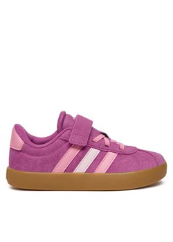 Sneakersy adidas VL Court 3.0 JH6316 Różowy ze sklepu eobuwie.pl w kategorii Buty sportowe dziecięce - zdjęcie 182045471