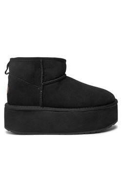 Śniegowce EMU Australia Stinger Micro Flatform W13082 Czarny ze sklepu eobuwie.pl w kategorii Śniegowce damskie - zdjęcie 182045474