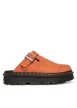 Klapki Dr. Martens Zebzag DM31937800 Pomarańczowy ze sklepu eobuwie.pl w kategorii Klapki damskie - zdjęcie 182045542