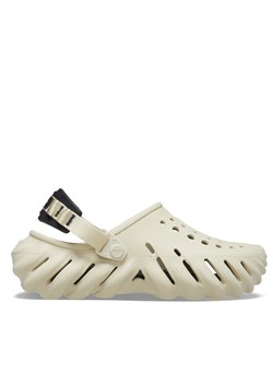 Klapki Crocs Echo Clog 207937 Beżowy ze sklepu eobuwie.pl w kategorii Klapki męskie - zdjęcie 182045560