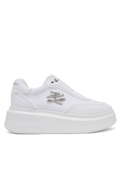 Sneakersy KARL LAGERFELD KL63523 Biały ze sklepu eobuwie.pl w kategorii Buty sportowe damskie - zdjęcie 182045591