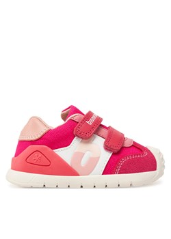Sneakersy Biomecanics 252119 Różowy ze sklepu eobuwie.pl w kategorii Buty sportowe dziecięce - zdjęcie 182045600