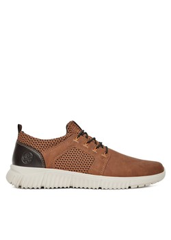 Sneakersy Rieker B7588-24 Brązowy ze sklepu eobuwie.pl w kategorii Buty sportowe męskie - zdjęcie 182045811