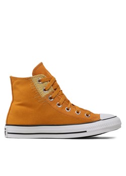 Trampki Converse Chuck Taylor All Star Hi A05032C Żółty ze sklepu eobuwie.pl w kategorii Trampki męskie - zdjęcie 182045861