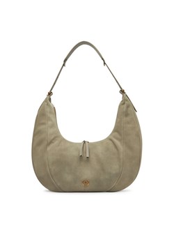 Torebka PINKO Slouchy Hobo Big PE 25 PLTT 104295 A29N Szary ze sklepu eobuwie.pl w kategorii Torebki damskie - zdjęcie 182045934