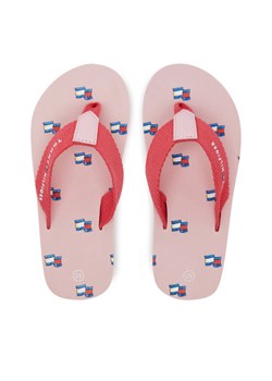 Japonki Tommy Hilfiger T3A8-33807-0058X M Różowy ze sklepu eobuwie.pl w kategorii Klapki dziecięce - zdjęcie 182046004