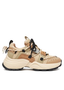 Sneakersy Steve Madden Tazmania SM11002419 Khaki ze sklepu eobuwie.pl w kategorii Buty sportowe damskie - zdjęcie 182046140