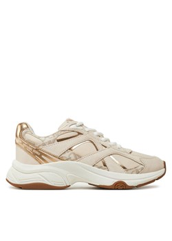 Sneakersy MICHAEL Michael Kors 43F4LEFS5S Beżowy ze sklepu eobuwie.pl w kategorii Buty sportowe damskie - zdjęcie 182046302