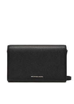 Torebka MICHAEL Michael Kors 32S4SJ6C6L Czarny ze sklepu eobuwie.pl w kategorii Listonoszki - zdjęcie 182046514