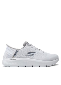 Sneakersy Skechers Go Walk Flex-New World 216505/WGY Biały ze sklepu eobuwie.pl w kategorii Buty sportowe męskie - zdjęcie 182046614