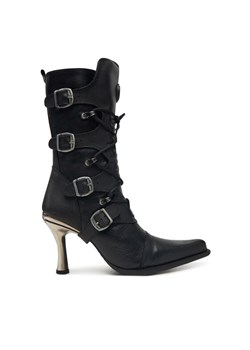 Botki NEW ROCK M-9373-S2 Czarny ze sklepu eobuwie.pl w kategorii Botki - zdjęcie 182046711