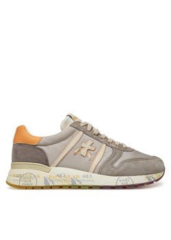 Sneakersy Premiata LANDER VAR 7202 Beżowy ze sklepu eobuwie.pl w kategorii Buty sportowe męskie - zdjęcie 182046814