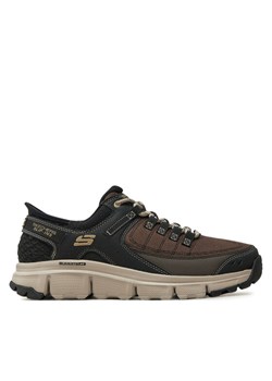 Sneakersy Skechers Slip-ins: Summits AT 237622/BRTP Brązowy ze sklepu eobuwie.pl w kategorii Buty sportowe męskie - zdjęcie 182046860