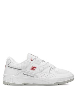 Sneakersy DC CONSTRUCT ADYS100822-WR6 Biały ze sklepu eobuwie.pl w kategorii Buty sportowe męskie - zdjęcie 182046912
